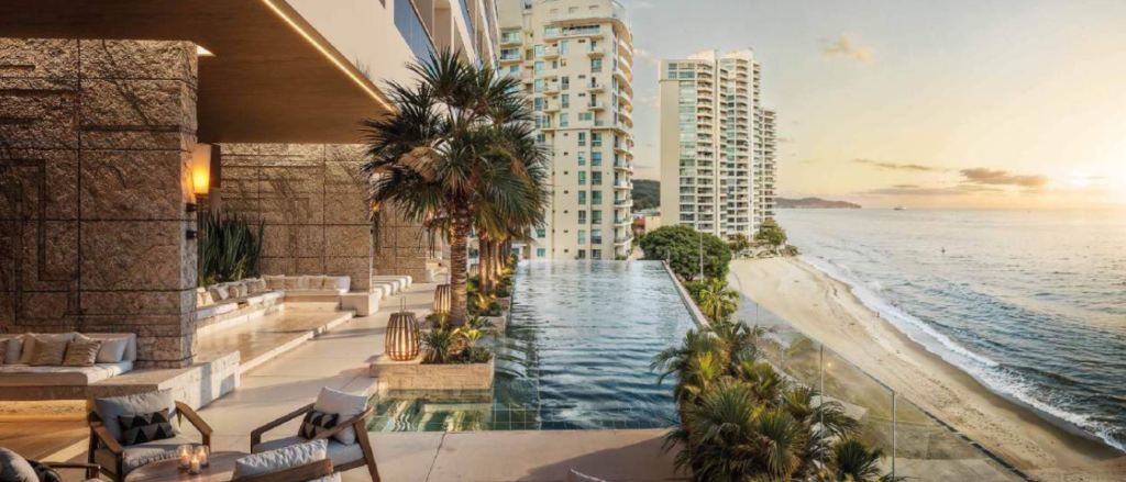 Apartamento de lujo frente al mar con piscina en Florida inversión inmobiliaria premium